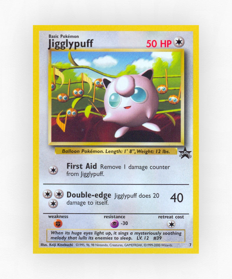 Jigglypuff - Wizards Black Star Promos 7 (Non-Holo)