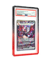 Cardboard Guardian Vanta Case - Gradient Series (PSA) - Crimson Moon - angled