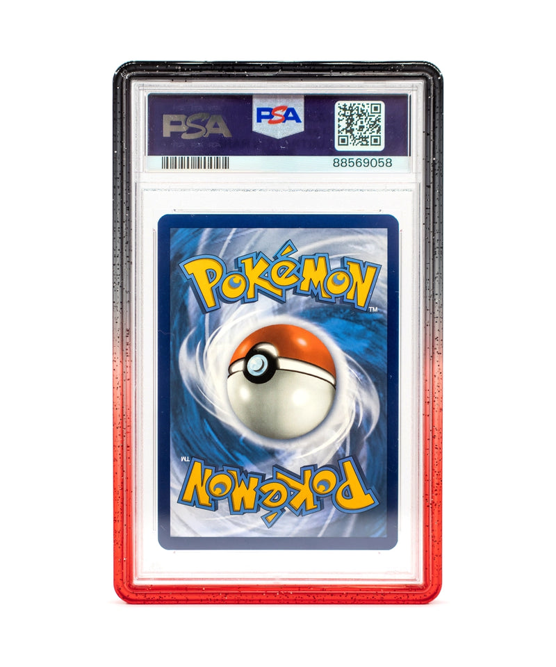 Cardboard Guardian Vanta Case - Gradient Series (PSA) - Crimson Moon - back