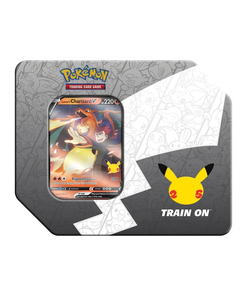Pokemon Celebrations Tin - Lance's Charizard V