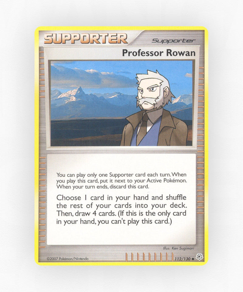 Professor Rowan - Diamond & Pearl 112/130 (Cosmos Holo)