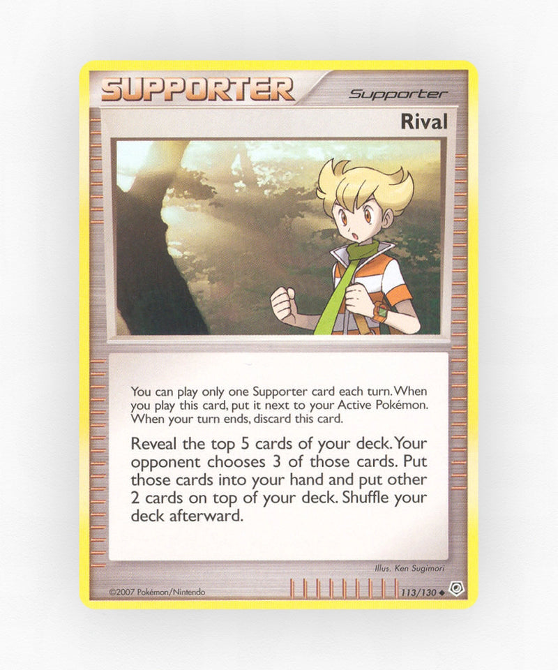 Rival - Diamond & Pearl 113/130 (Non-Holo)
