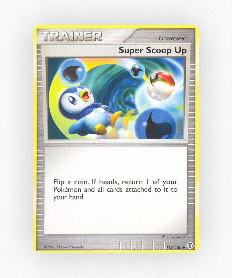 Super Scoop Up - Diamond & Pearl 115/130 (Reverse Holo)