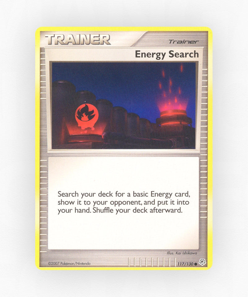 Energy Search - Diamond & Pearl 117/130 (Reverse Holo)