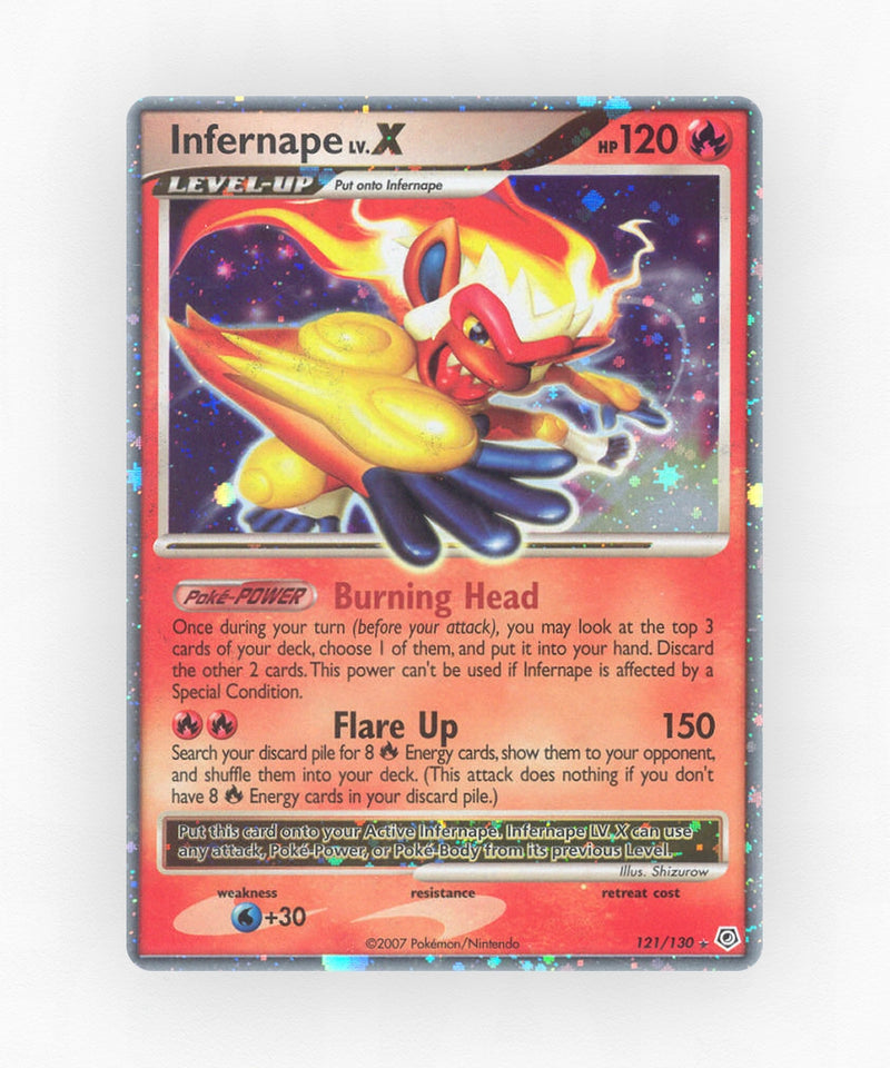 Infernape LV.X - Diamond & Pearl 121/130 (Holo)