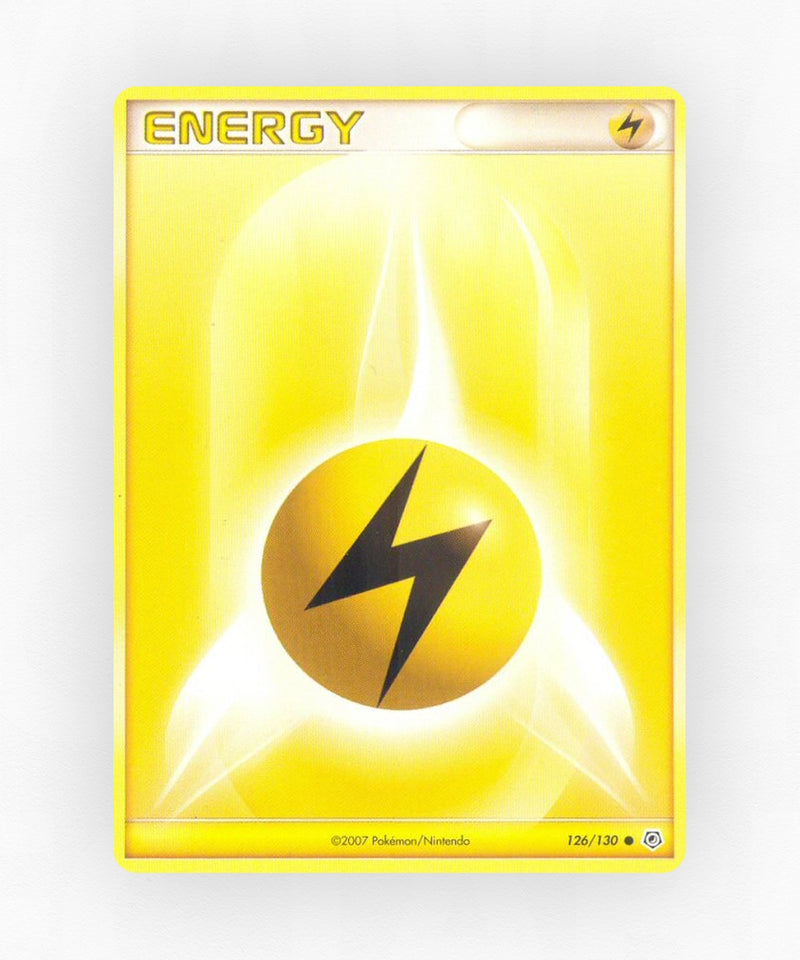 Lightning Energy - Diamond & Pearl 126/130 (Non-Holo Unnumbered)