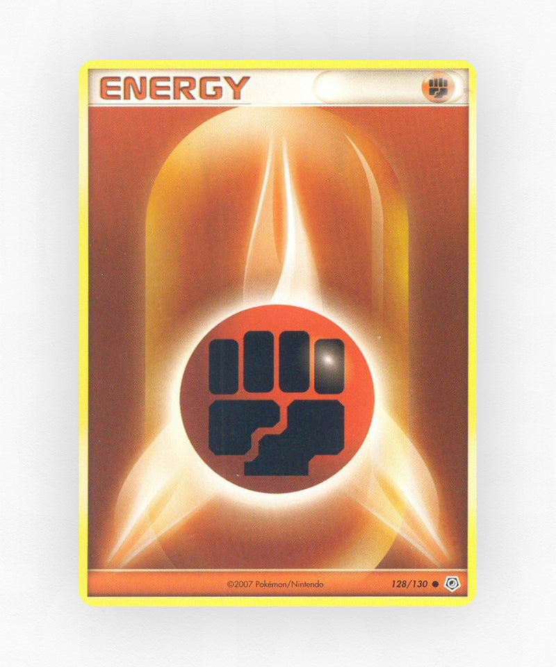 Fighting Energy - Diamond & Pearl 128/130 (Non-Holo)