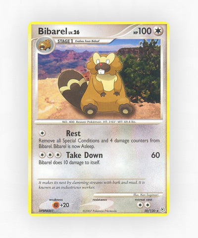 Bibarel - Diamond & Pearl 20/130 (Reverse Holo)
