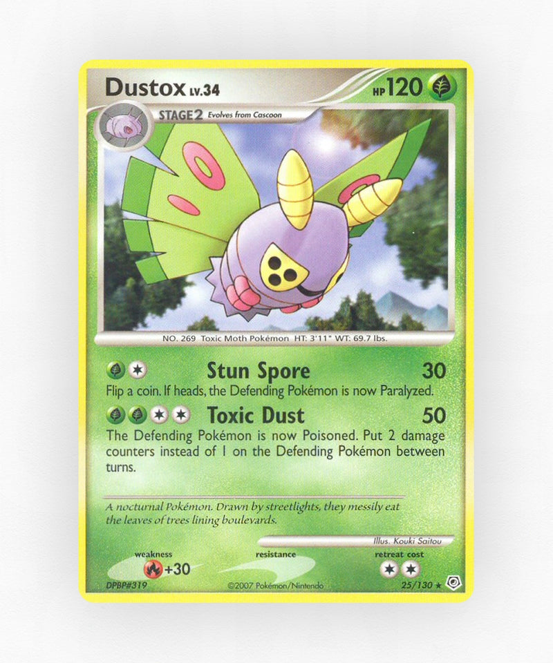 Dustox - Diamond & Pearl 25/130 (Reverse Holo)