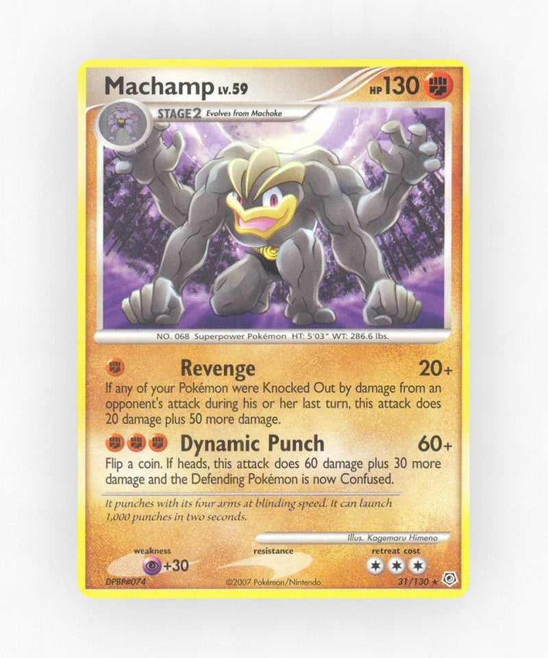 Machamp - Diamond & Pearl 31/130 (Non-Holo)
