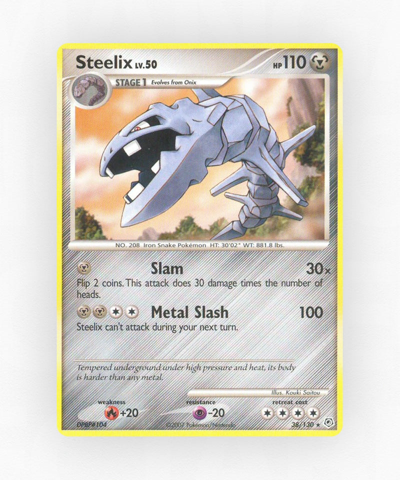 Steelix - Diamond & Pearl 38/130 (Reverse Holo)