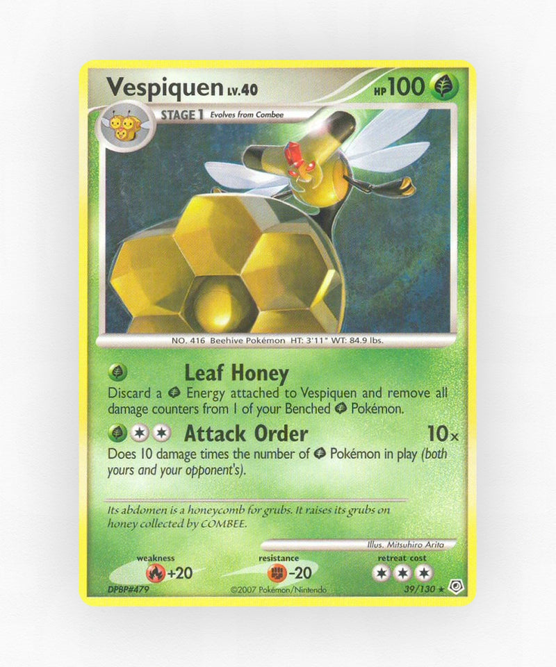 Vespiquen - Diamond & Pearl 39/130 (Reverse Holo)