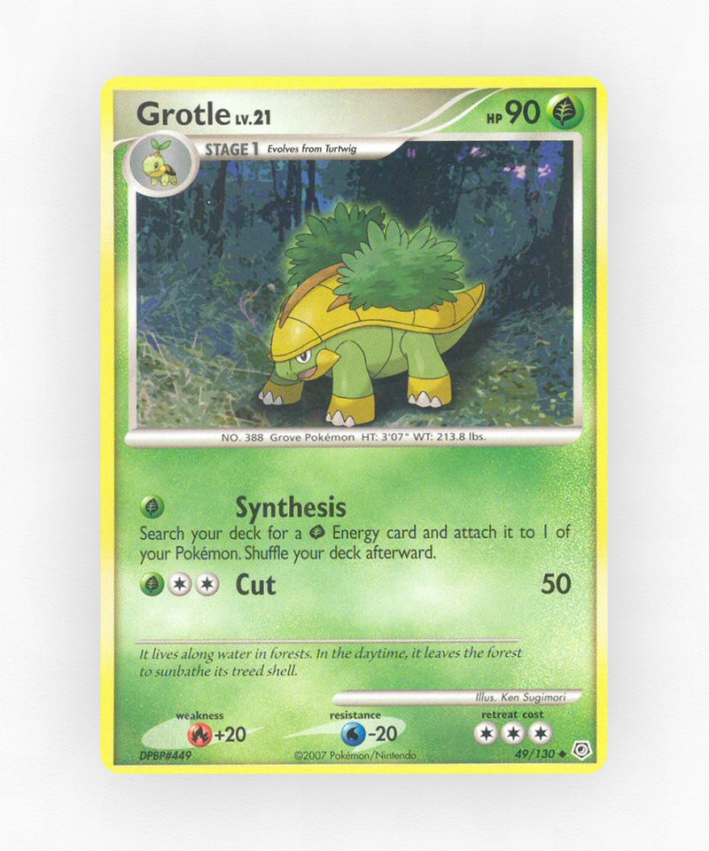 Grotle - Diamond & Pearl 49/130 (Reverse Holo)