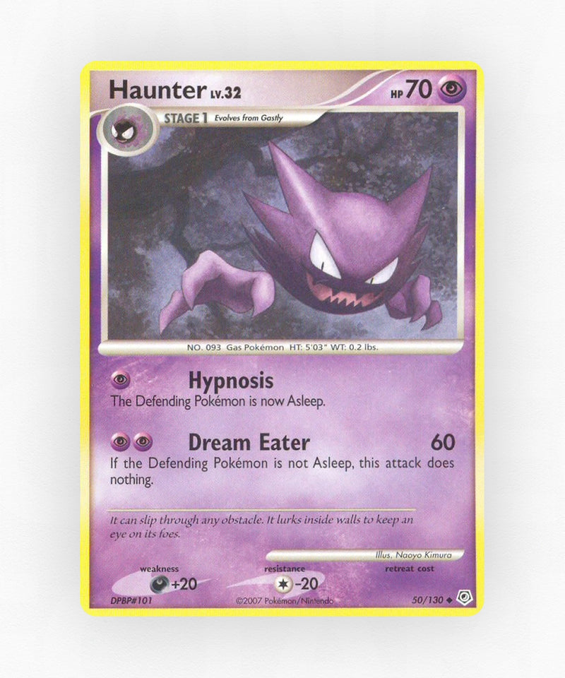 Haunter - Diamond & Pearl 50/130 (Non-Holo)