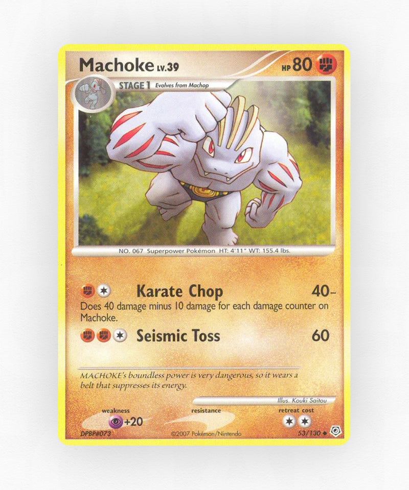 Machoke - Diamond & Pearl 53/130 (Non-Holo)