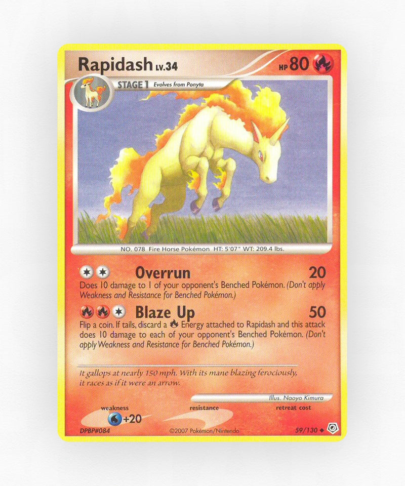 Rapidash - Diamond & Pearl 59/130 (Non-Holo)