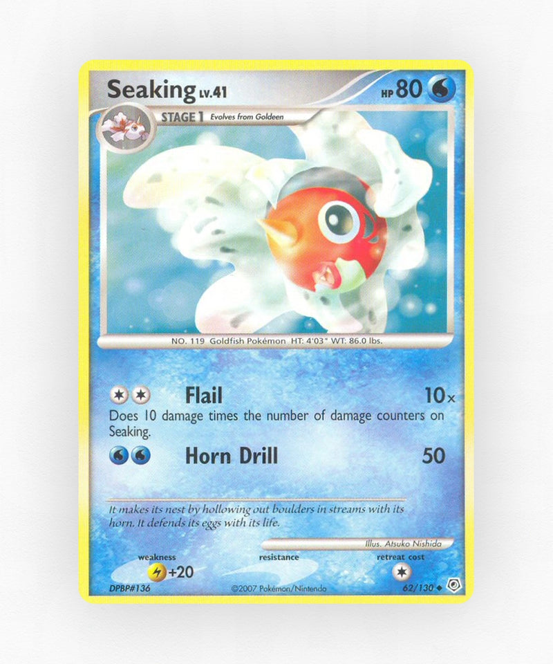 Seaking - Diamond & Pearl 62/130 (Reverse Holo)