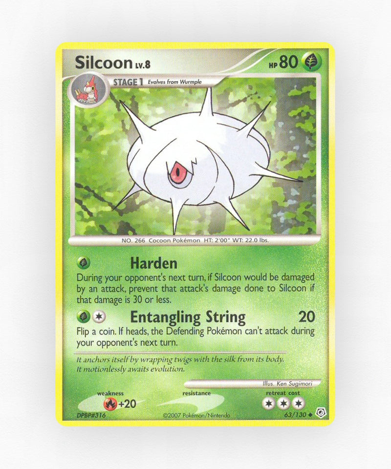 Silcoon - Diamond & Pearl 63/130 (Non-Holo)