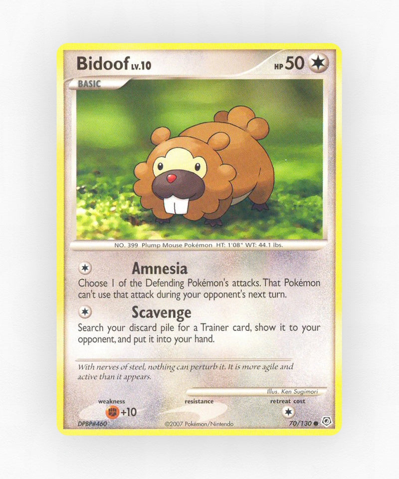 Bidoof - Diamond & Pearl 70/130 (Non-Holo)