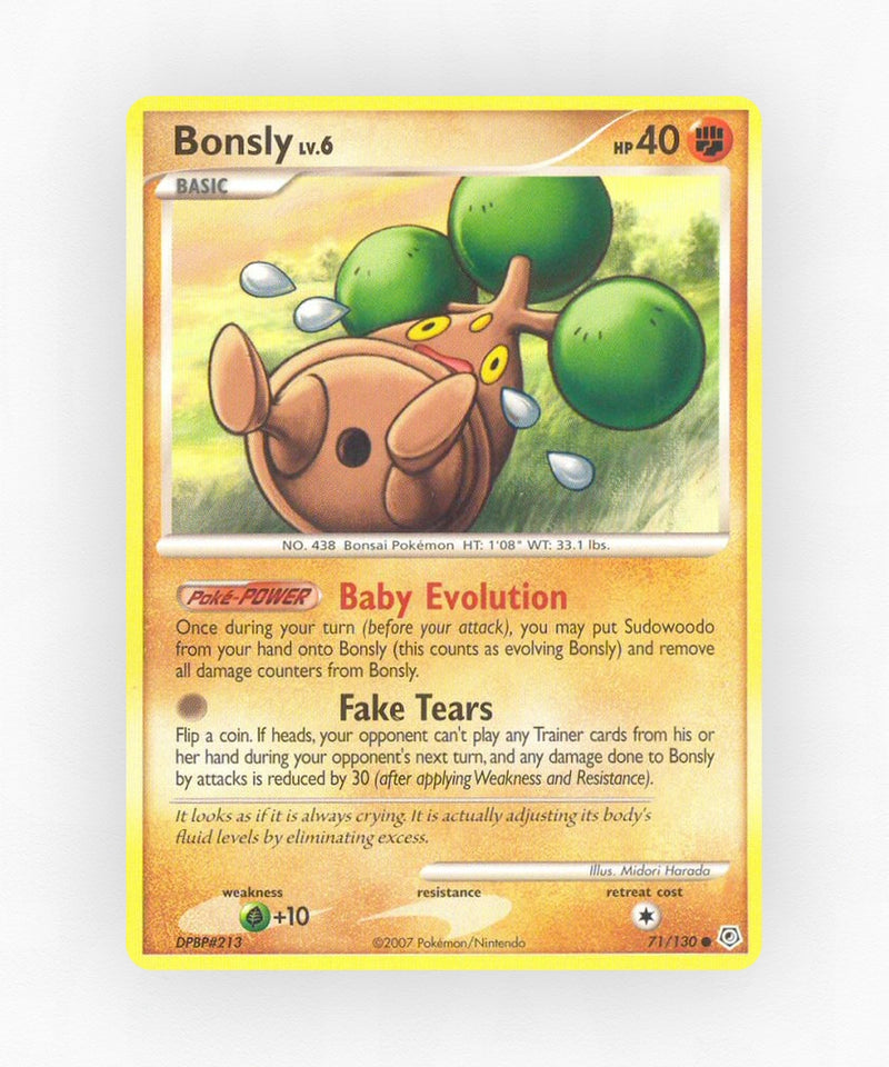 Bonsly - Diamond & Pearl 71/130 (Reverse Holo)