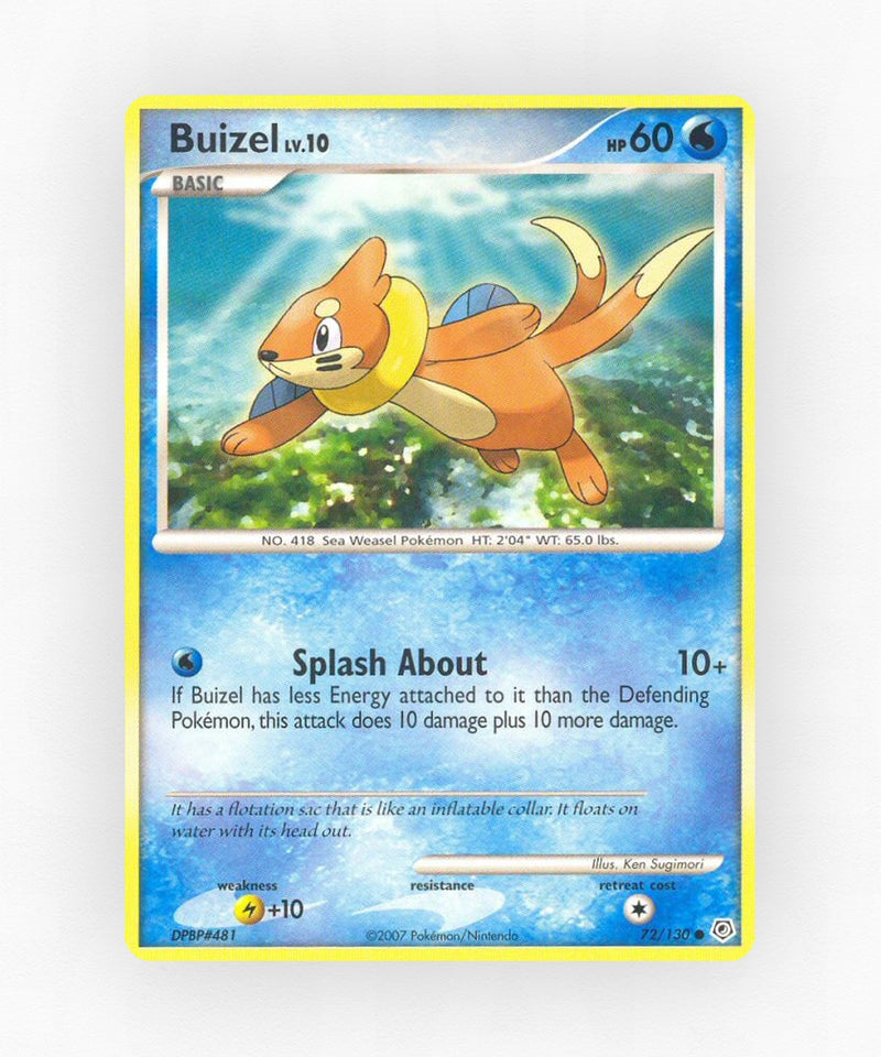 Buizel - Diamond & Pearl 72/130 (Non-Holo)