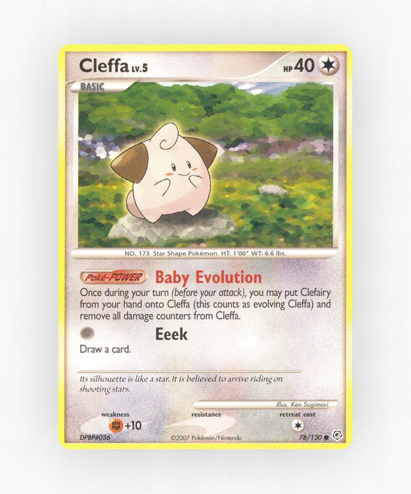 Cleffa - Diamond & Pearl 78/130 (Non-Holo)
