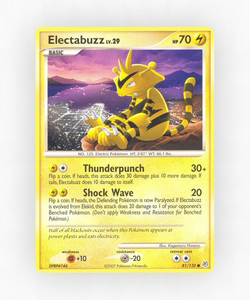 Electabuzz - Diamond & Pearl 81/130 (Non-Holo)