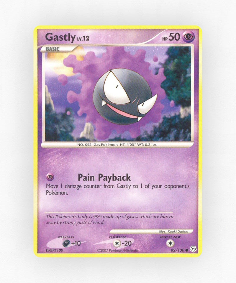 Gastly - Diamond & Pearl 82/130 (Non-Holo)