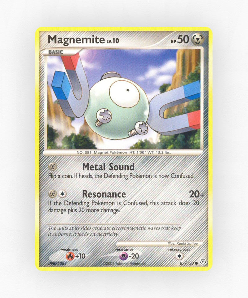 Magnemite - Diamond & Pearl 87/130 (Non-Holo)