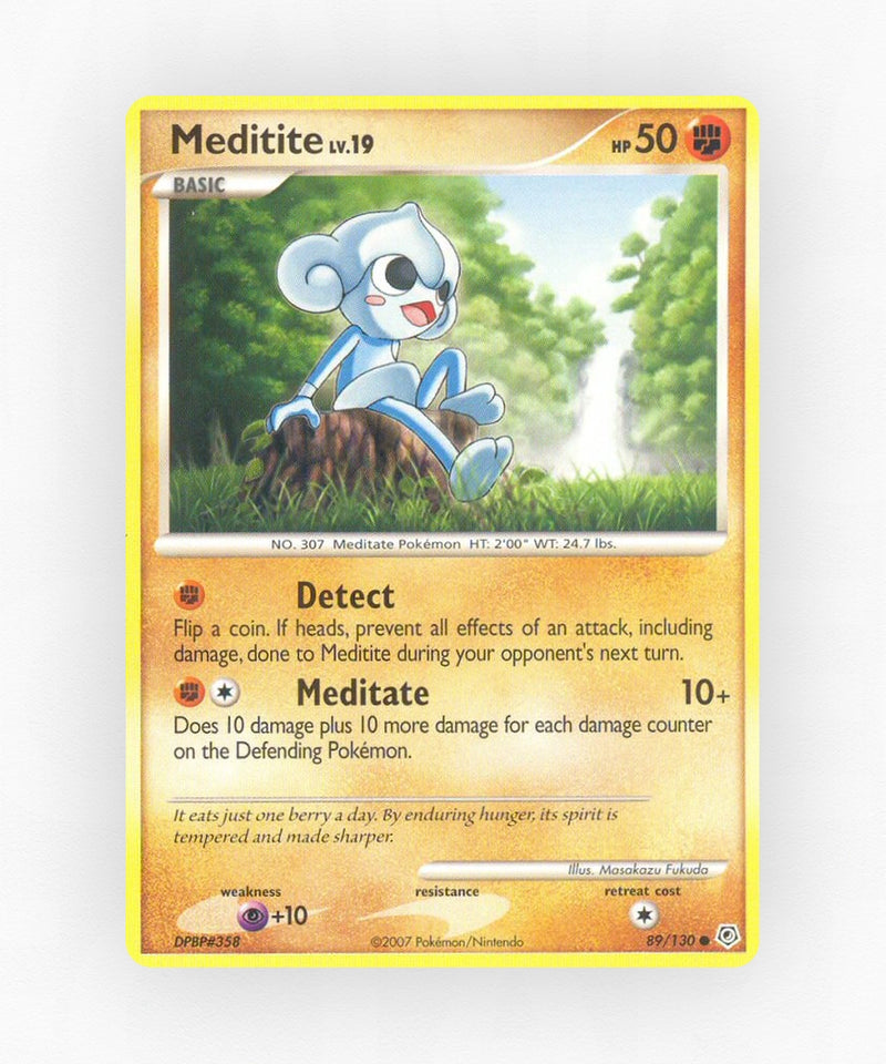 Meditite - Diamond & Pearl 89/130 (Reverse Holo)