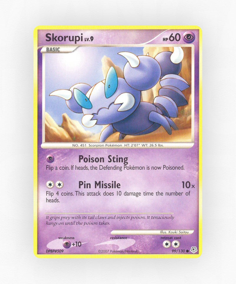 Skorupi - Diamond & Pearl 99/130 (Non-Holo)