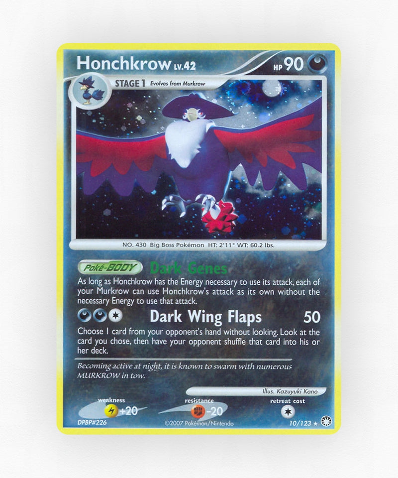 Honchkrow - Mysterious Treasures 10/123 (Holo)
