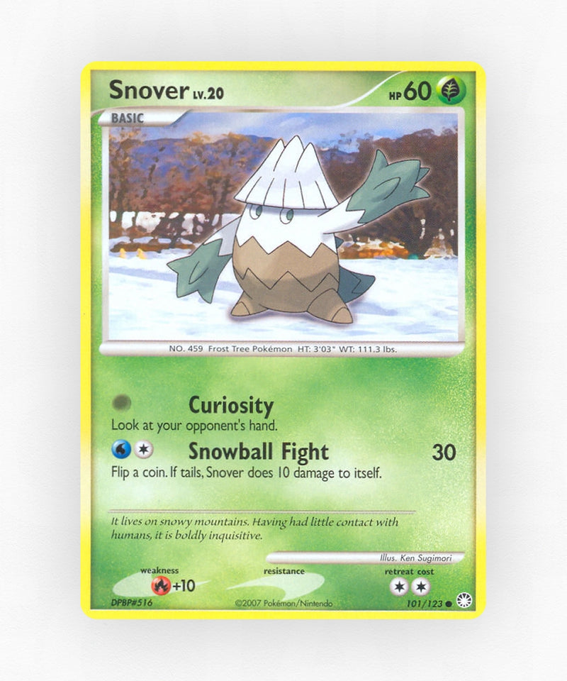 Snover - Mysterious Treasures 101/123 (Reverse Holo)