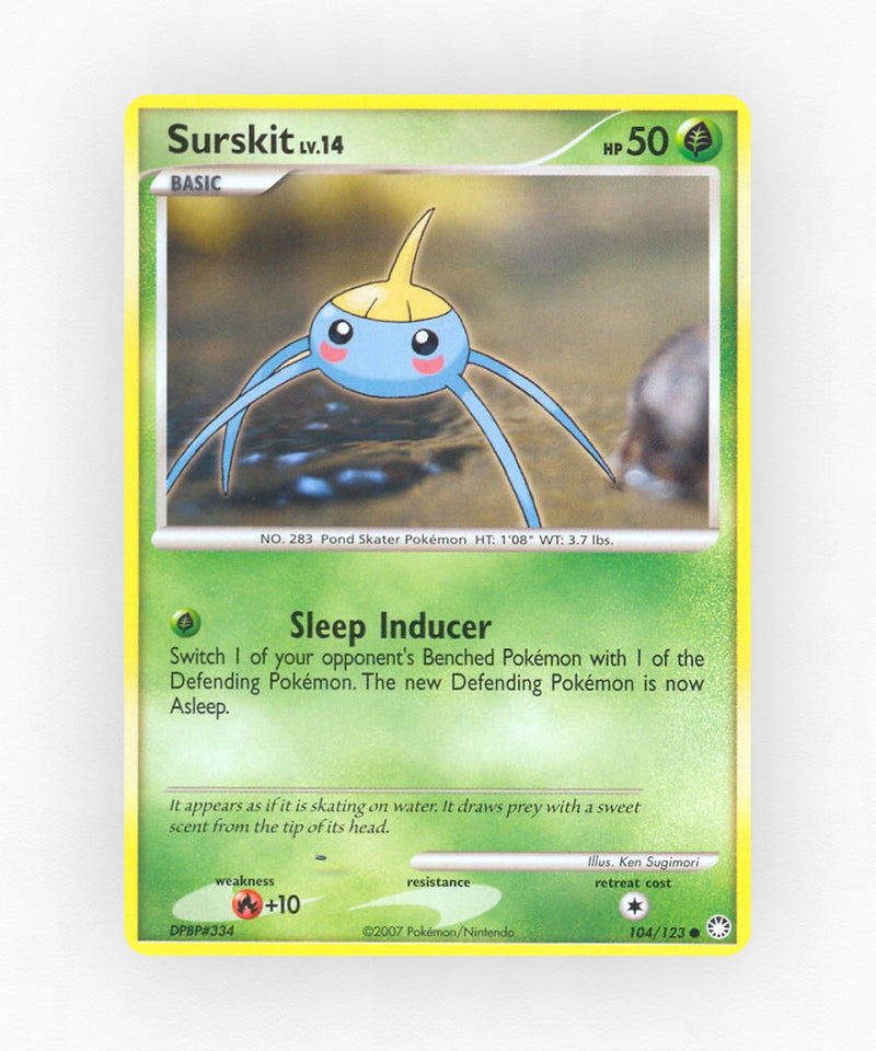 Surskit - Mysterious Treasures 104/123 (Reverse Holo)