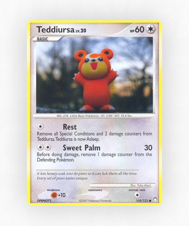 Teddiursa - Mysterious Treasures 105/123 (Reverse Holo)