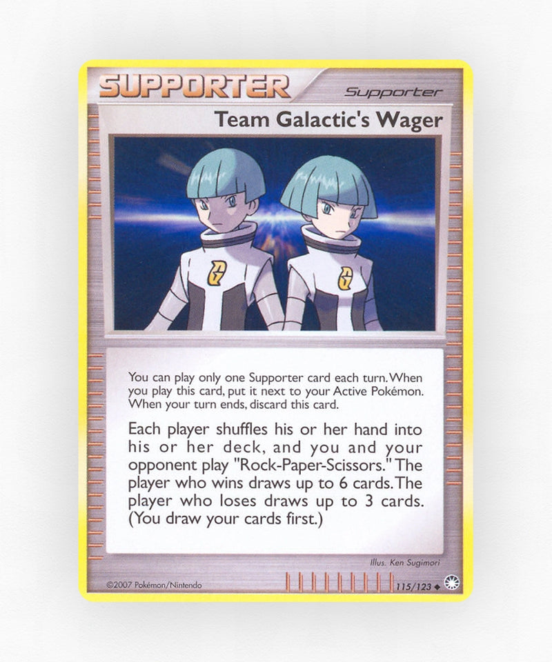 Team Galactic's Wager - Mysterious Treasures 115/123 (Reverse Holo)