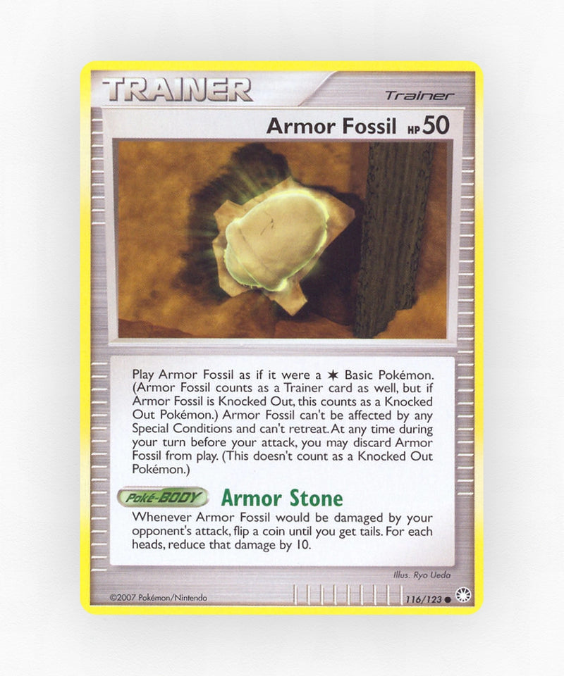 Armor Fossil - Mysterious Treasures 116/123 (Non-Holo)