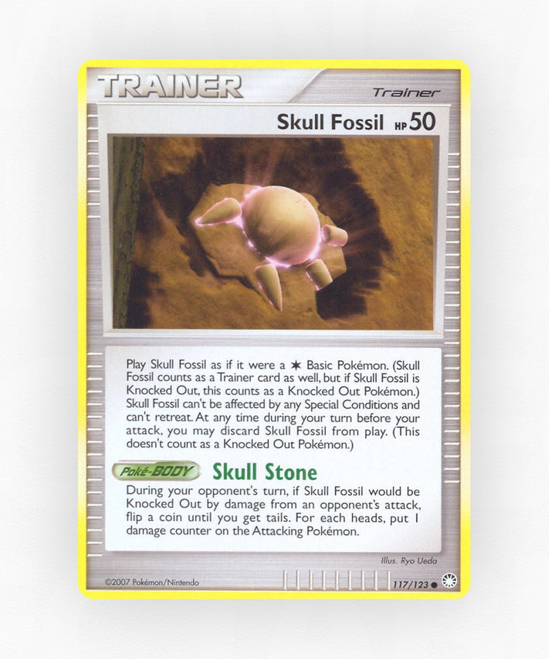 Skull Fossil - Mysterious Treasures 117/123 (Reverse Holo)
