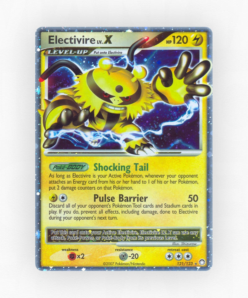Electivire LV.X - Mysterious Treasures 121/123 (Holo)
