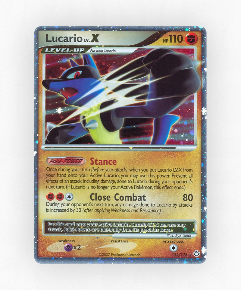 Lucario LV.X - Mysterious Treasures 122/123 (Holo)