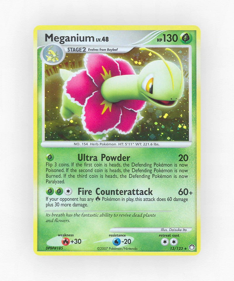 Meganium - Mysterious Treasures 13/123 (Reverse Holo)