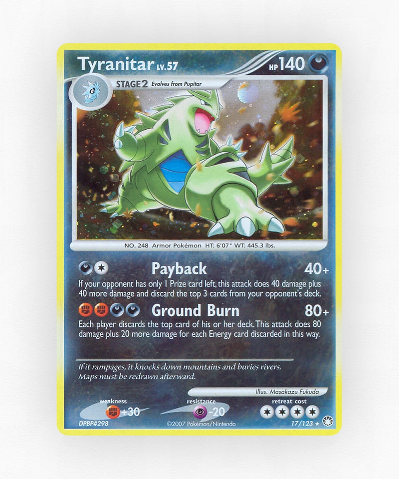 Tyranitar - Mysterious Treasures 17/123 (Reverse Holo)