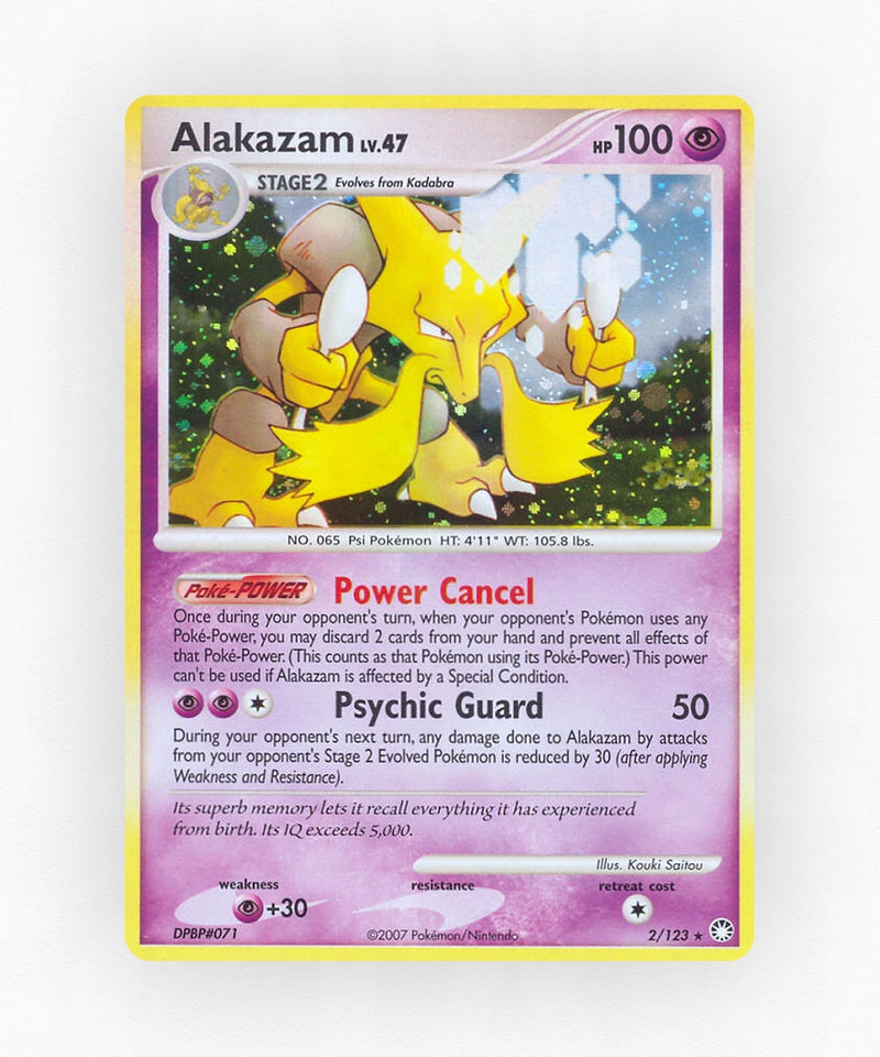 Alakazam - Mysterious Treasures 2/123 (Holo)