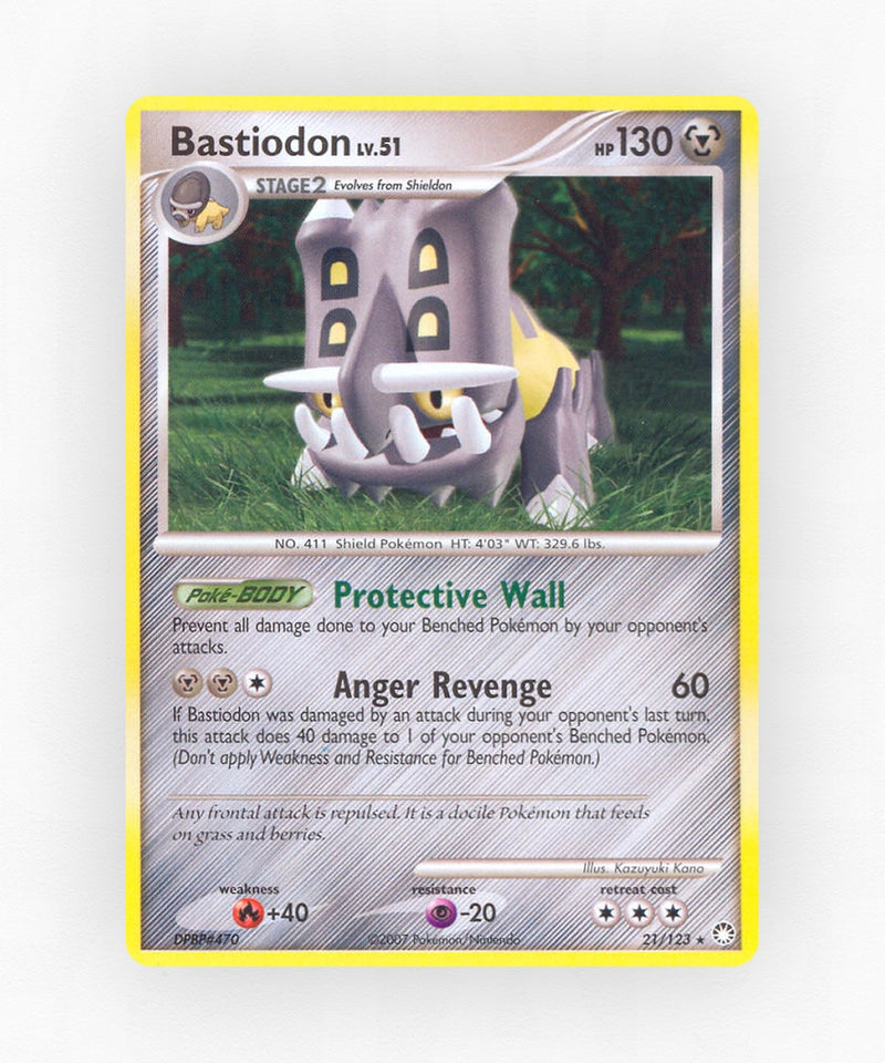 Bastiodon - Mysterious Treasures 21/123 (Non-Holo)