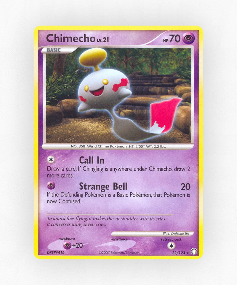 Chimecho - Mysterious Treasures 22/123 (Non-Holo)