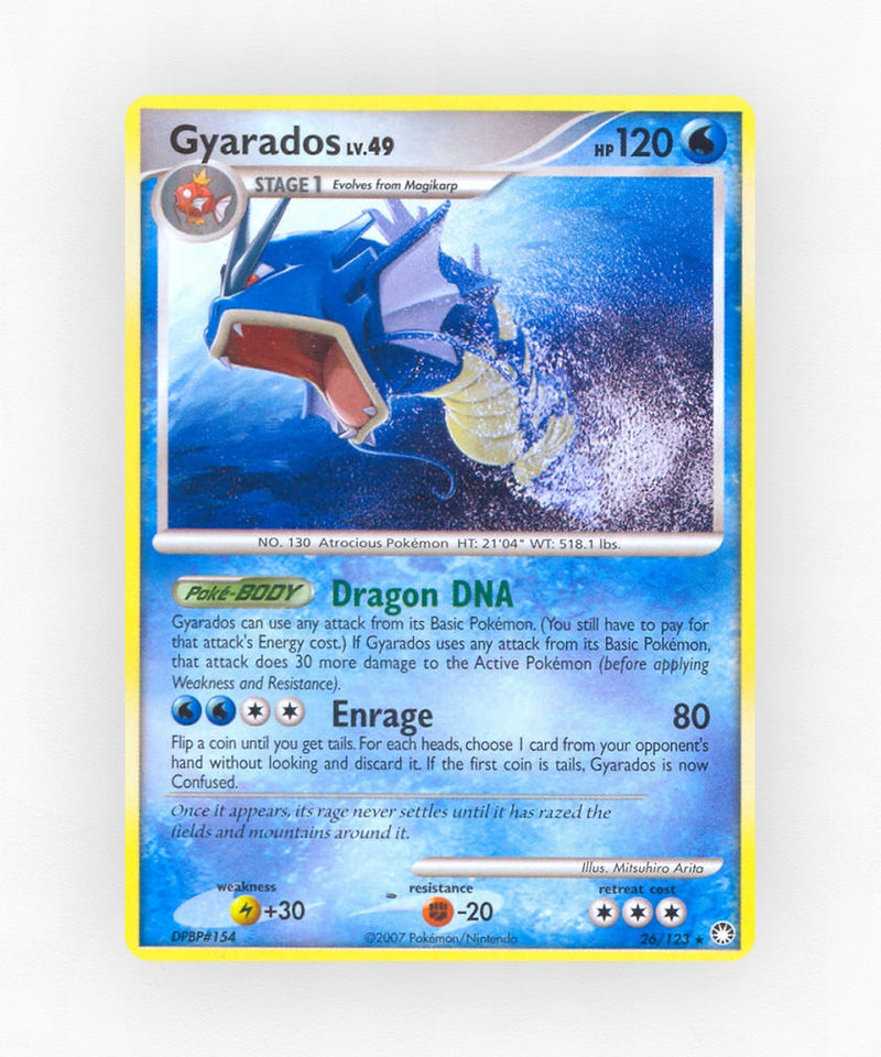 Gyarados - Mysterious Treasures 26/123 (Reverse Holo)