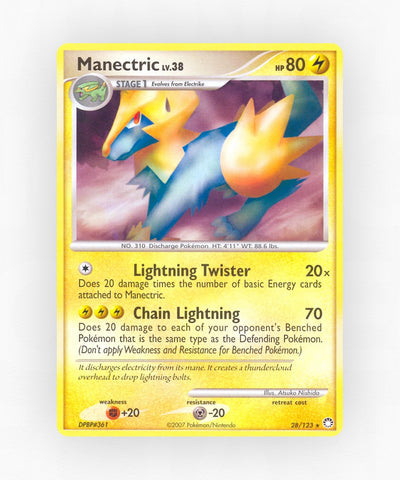 Manectric - Mysterious Treasures 28/123 (Non-Holo)