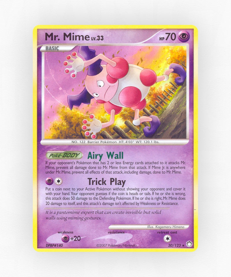 Mr. Mime - Mysterious Treasures 30/123 (Non-Holo)