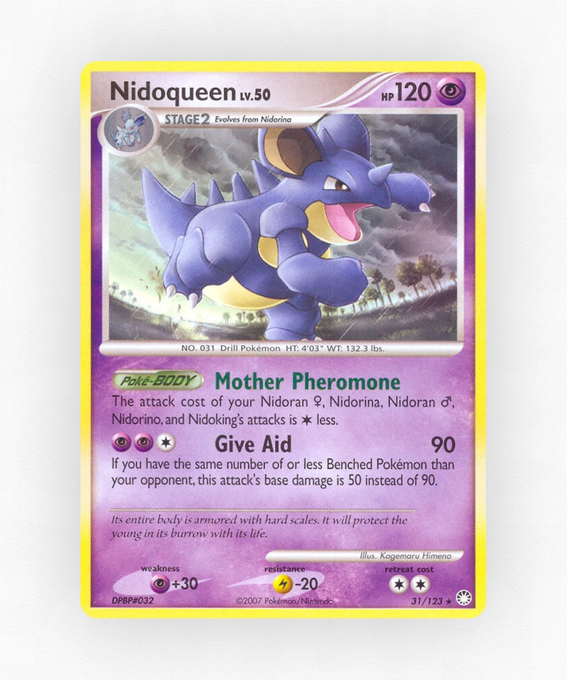 Nidoqueen - Mysterious Treasures 31/123 (Non-Holo)