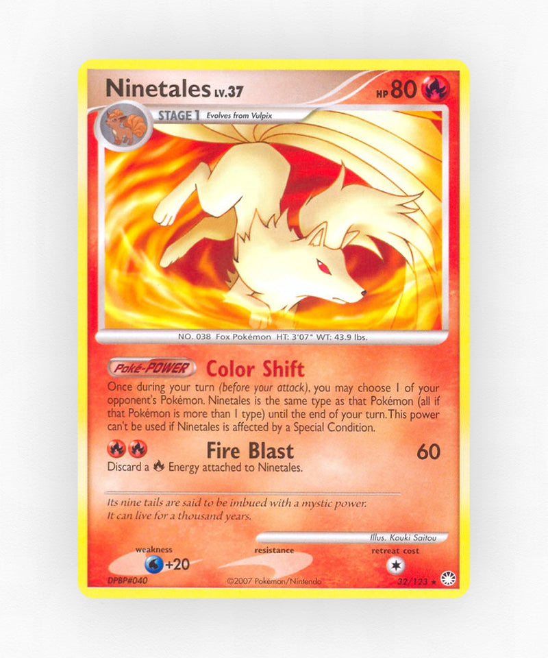 Ninetales - Mysterious Treasures 32/123 (Non-Holo)